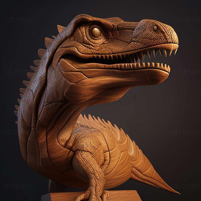 3D model Metriacanthosaurus (STL)